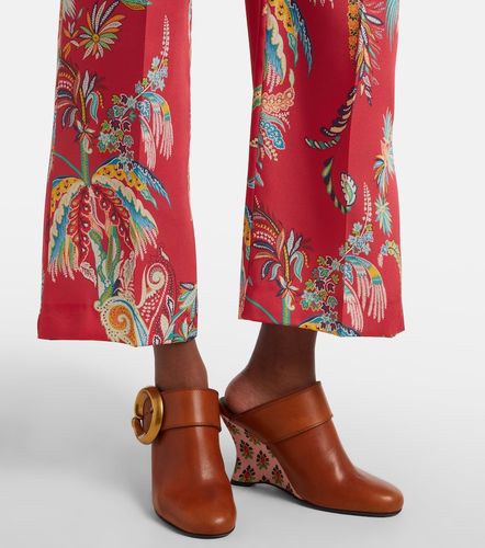 Etro Pantalon droit à imprimé - Etro - Modalova