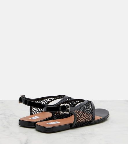 Alaïa Sandales à entre-doigts en cuir - Alaia - Modalova