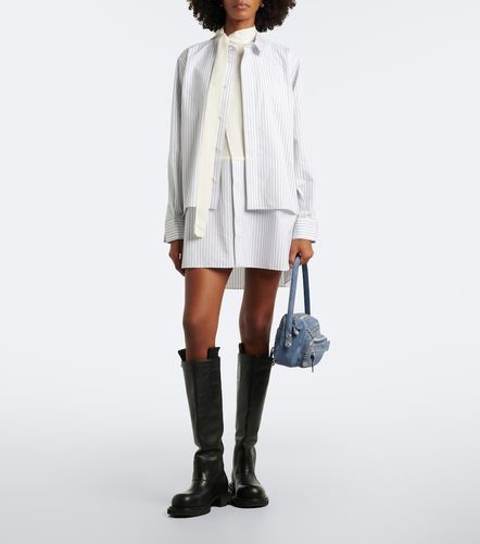 Chemise en coton mélangé à rayures - Sacai - Modalova