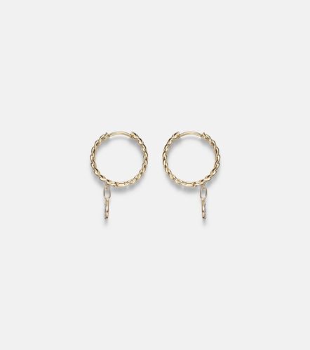 Boucles d'oreilles en or 10ct et diamants - Stone and Strand - Modalova
