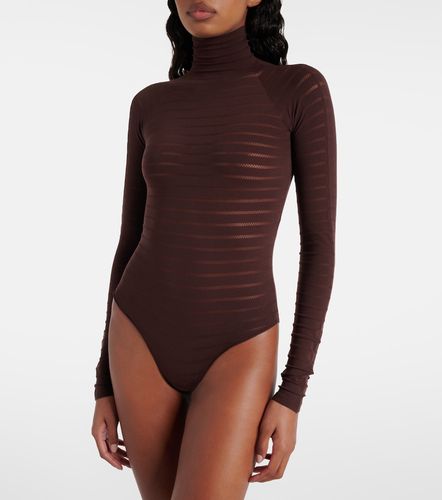 Alaïa Body rayé à col roulé - Alaia - Modalova