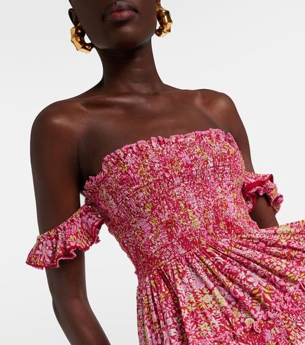 Robe Aurora à imprimé floral et volants - Poupette St Barth - Modalova