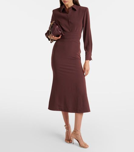 Robe midi en crêpe de satin - Roland Mouret - Modalova