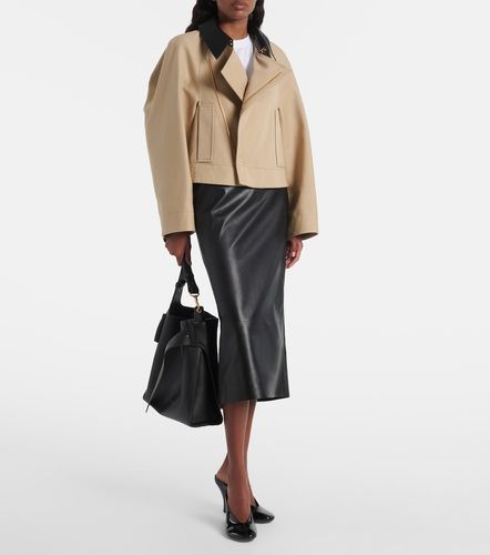 Veste raccourcie en coton et laine - Givenchy - Modalova