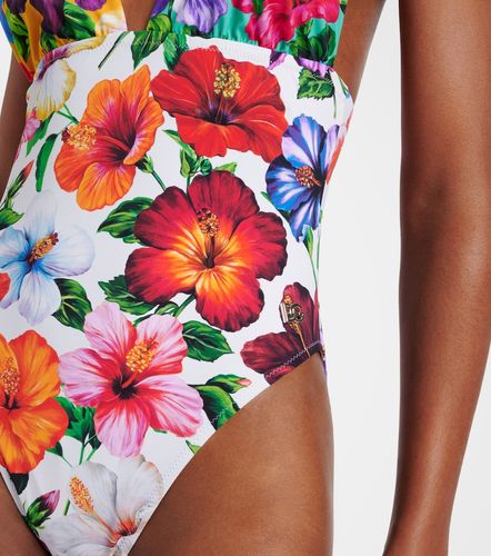Maillot de bain à fleurs - Dolce&Gabbana - Modalova