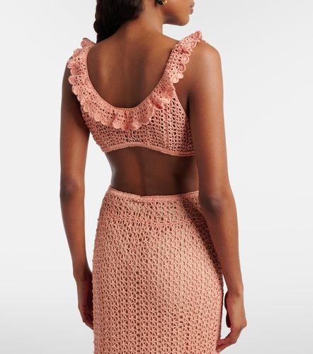 Brassière en crochet de coton - Anna Kosturova - Modalova
