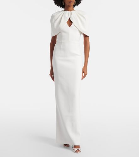 Robe de mariée Cameron en crêpe à cape - Rebecca Vallance - Modalova