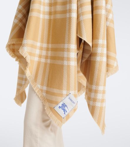 Cape Check en laine, soie et cachemire - Burberry - Modalova