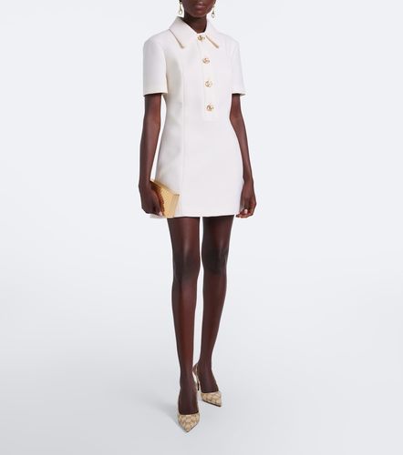 Robe polo Double G en crêpe de laine - Gucci - Modalova
