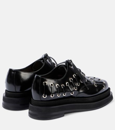 Derbies Heart Toe en cuir à plateforme - Simone Rocha - Modalova