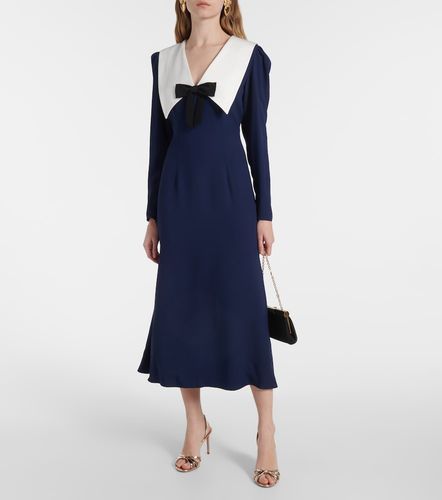 Robe longue Envers en satin - Alessandra Rich - Modalova
