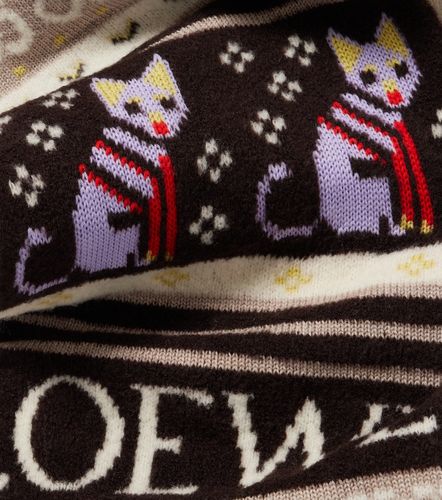 X Louis Wain – Écharpe en laine mélangée - Loewe - Modalova