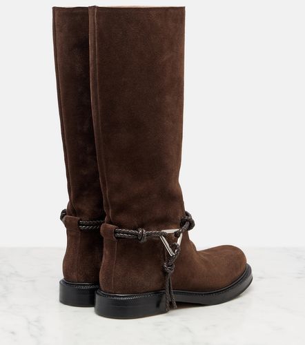 Bottes James Knot en daim - Bottega Veneta - Modalova