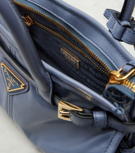 Sac Bonnie Mini en cuir à anse supérieure - Prada - Modalova