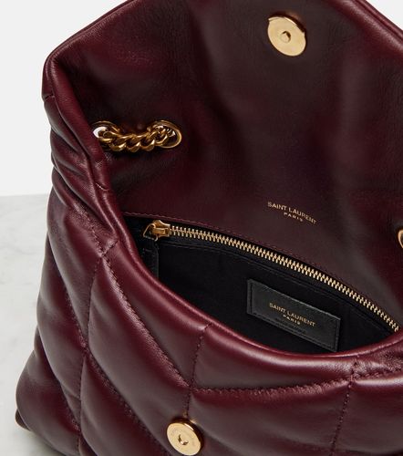 Sac Toy Puffer en cuir - Saint Laurent - Modalova
