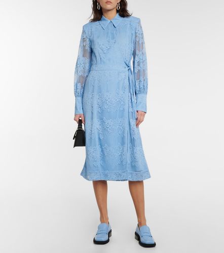Ganni Robe chemise en dentelle - Ganni - Modalova