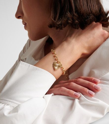 Bracelet Radiating Heart Medium en or 18 ct et diamant - FoundRae - Modalova