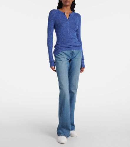 Top Henley Anges en cachemire, soie et chanvre - Gabriela Hearst - Modalova