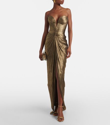Robe longue bustier Alessandra en soie - Maria Lucia Hohan - Modalova