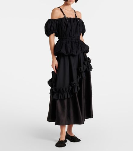 Noir Kei Ninomiya Top en coton - Noir Kei Ninomiya - Modalova