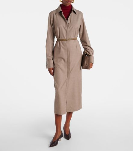 Robe chemise Pallino en cachemire mélangé - Max Mara - Modalova