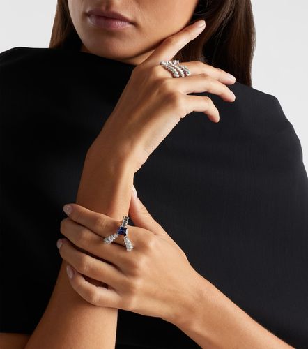 Bague Reign Supreme en or blanc 18 ct, saphir et diamants - Yeprem - Modalova