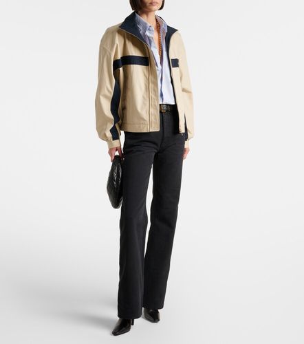 Chemise rayée en popeline de coton - Saint Laurent - Modalova