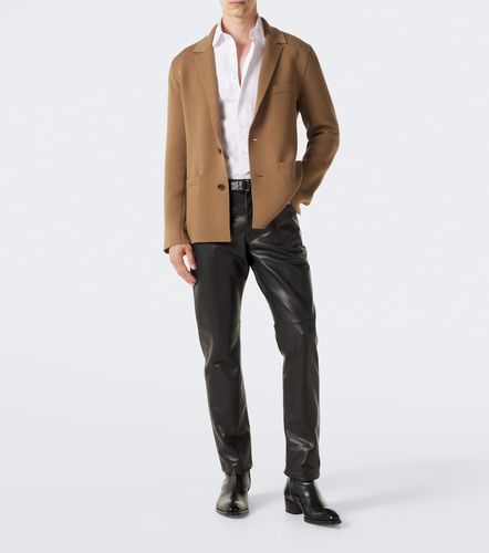 Tom Ford Pantalon slim en cuir - Tom Ford - Modalova