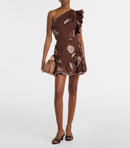 Robe Corinne asymétrique en coton - Poupette St Barth - Modalova