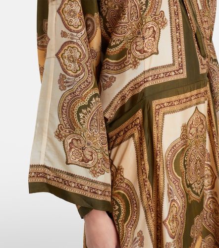 Robe Mahon en soie à motif cachemire - Zimmermann - Modalova