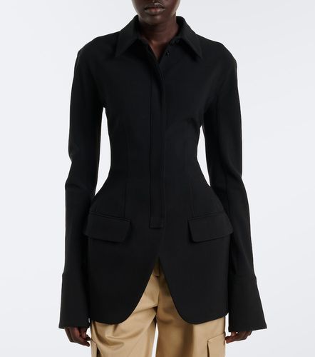 Mugler Veste en laine mélangée - Mugler - Modalova
