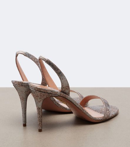 Sandales slingback So Nude en cuir métallisé - Aquazzura - Modalova