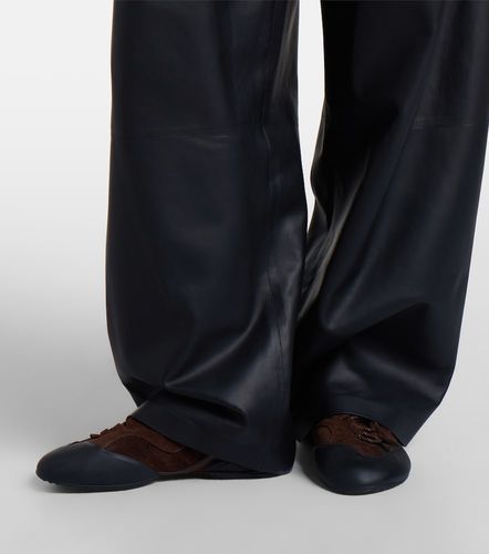 Loewe Pantalon ample en cuir - Loewe - Modalova
