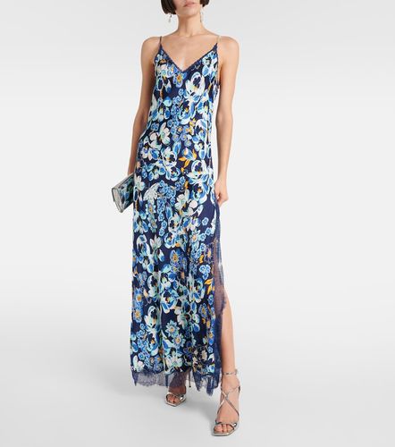 Robe nuisette à finitions en dentelle florale - Poupette St Barth - Modalova