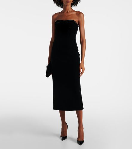 Sportmax Robe bustier en velours - Sportmax - Modalova