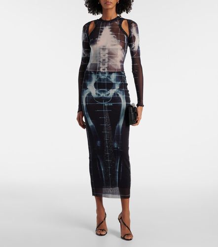 Robe longue Squeletor en résille - Jean Paul Gaultier - Modalova