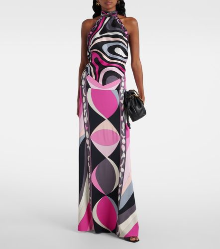 Pucci Jupe longue Marmo en satin - Pucci - Modalova