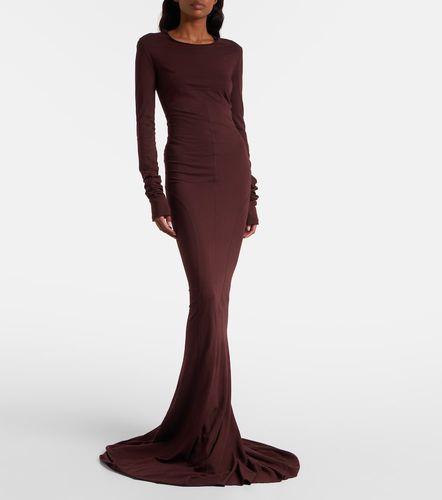 Robe longue DRKSHDW Simple Edfu en coton - Rick Owens - Modalova