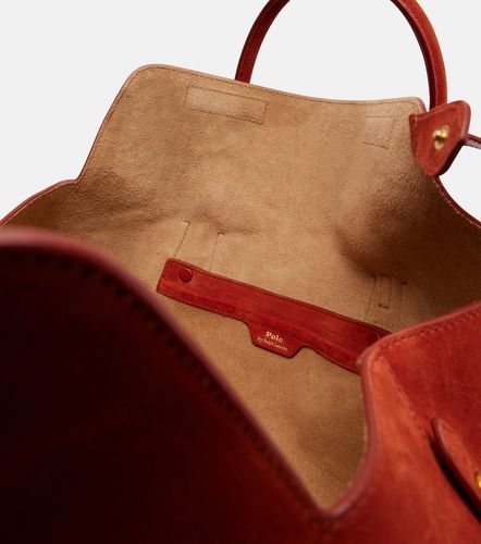 Sac Bellport Medium en daim - Polo Ralph Lauren - Modalova