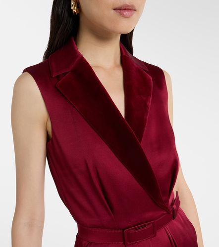 Combinaison Scalata en satin - Max Mara - Modalova