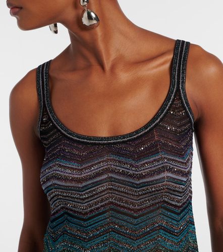 Missoni Top Zigzag en lamé - Missoni - Modalova