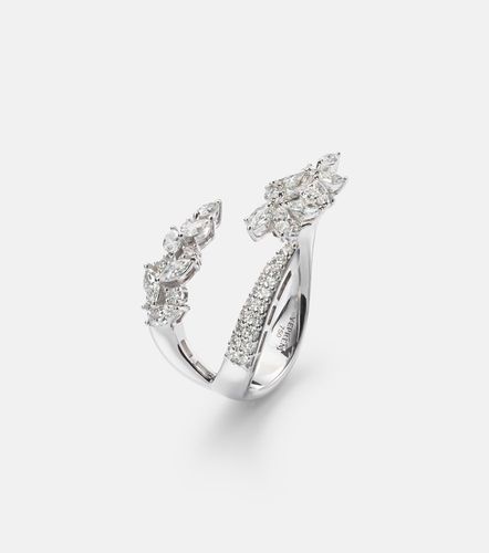 Bague Y-not en or blanc 18 ct et diamants - Yeprem - Modalova