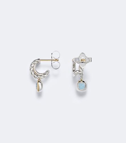 Boucles d’oreilles DY Mercer® en or 18 ct et argent sterling et topazes - David Yurman - Modalova