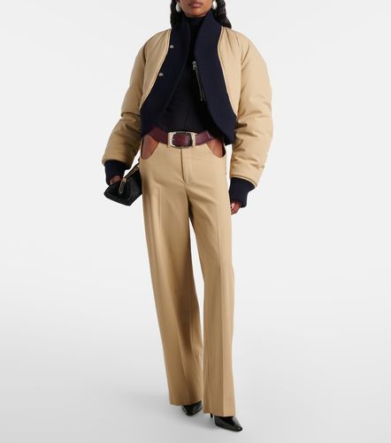 Pantalon large en coton à découpes - Jean Paul Gaultier - Modalova