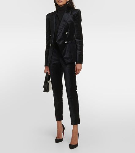 Pantalon slim Honolulu en velours - Veronica Beard - Modalova