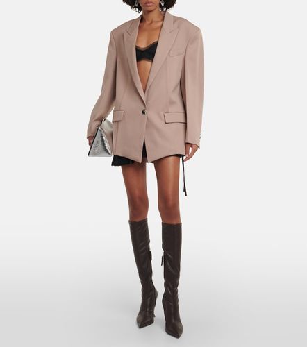The Attico Blazer oversize en laine - The Attico - Modalova