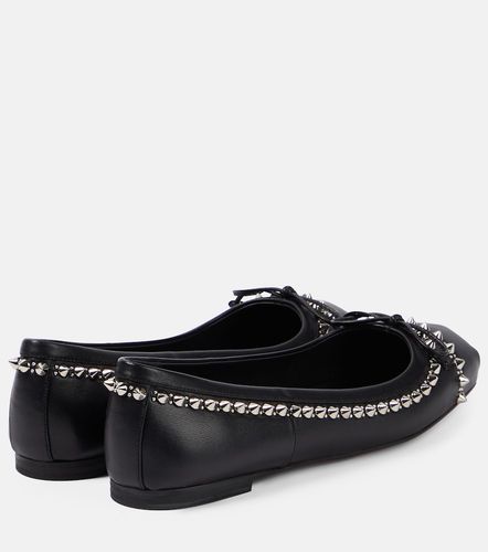 Ballerines Mamadrague Spikes en cuir - Christian Louboutin - Modalova