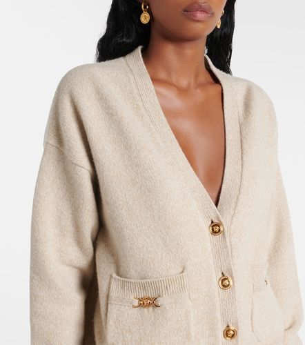 Cardigan en laine et cachemire - Versace - Modalova