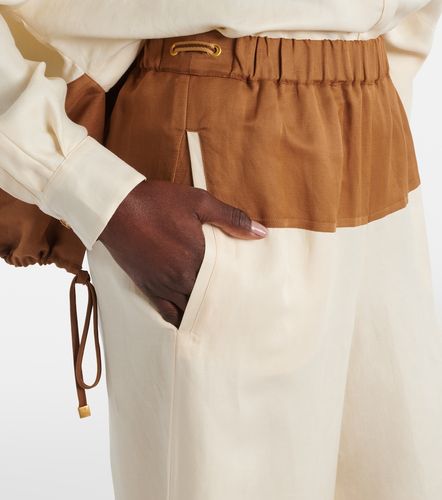 Pantalon ample Gestro en lin et soie - Max Mara - Modalova