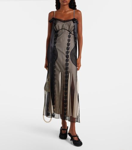 Simone Rocha Robe midi à dentelle - Simone Rocha - Modalova
